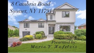 📍 8 Cambria Road, Syosset, NY  • 𝒥𝓊𝓈𝓉 𝓁𝒾𝓈𝓉𝑒𝒹 • 5 Levels • 4k Sq Feet by Maria V. Kafetzis