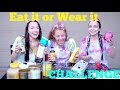 Eat it or Wear it Challenge with The Merrell Twins! | Mahogany LOX