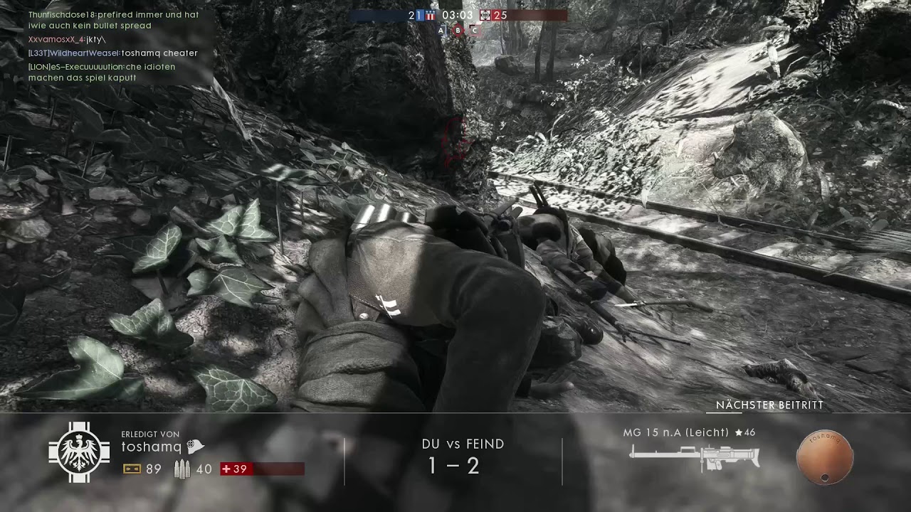 Battlefield 1 | Cheater Alert | Cheater: toshamq