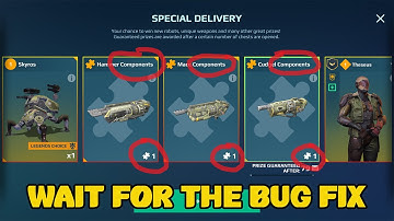 DO not open 150 coin special delivery #warrobots #warrobot #robotgame #wr