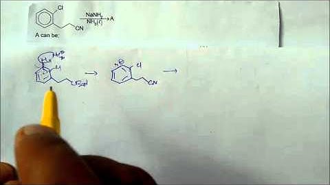 Benzyne mechanism-Solved Question