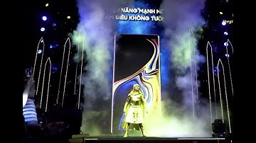 ao thuat tuong tac led | Ra mắt Galaxy note 9 | Nguyen Phuong