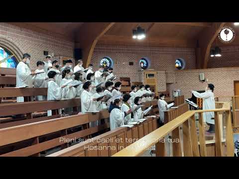 Sanctus (2022.12.25 11시교중미사-주님성탄대축일) [이문동성당 칼리체성가대]