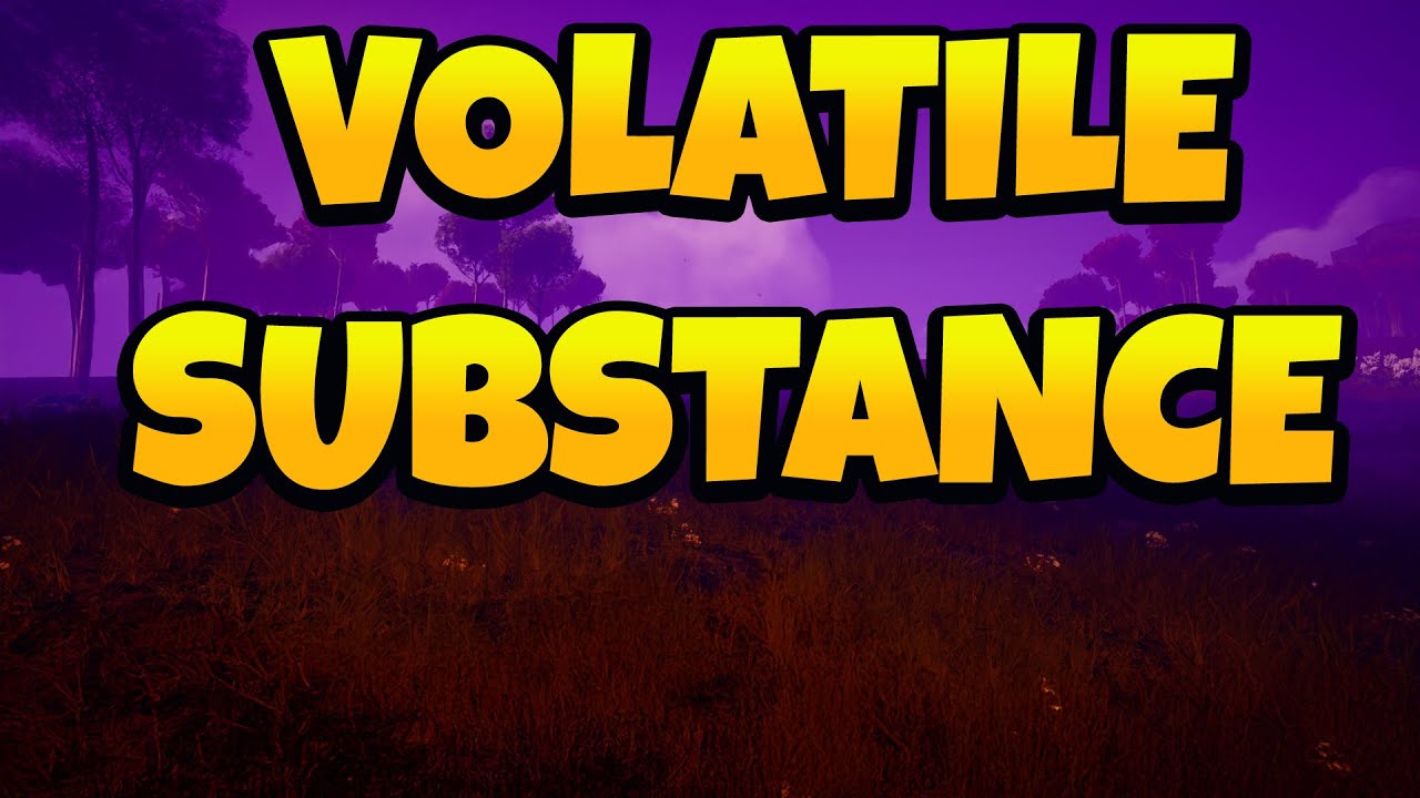How to Get Volatile Substance in Icarus - YouTube