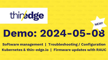 thin-edge.io Demo: 2024-05-08