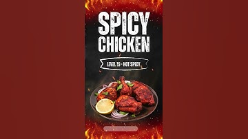Digital Chicken Menu Templates -#9