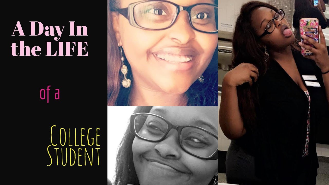 A Day in the Life of a College Student - YouTube