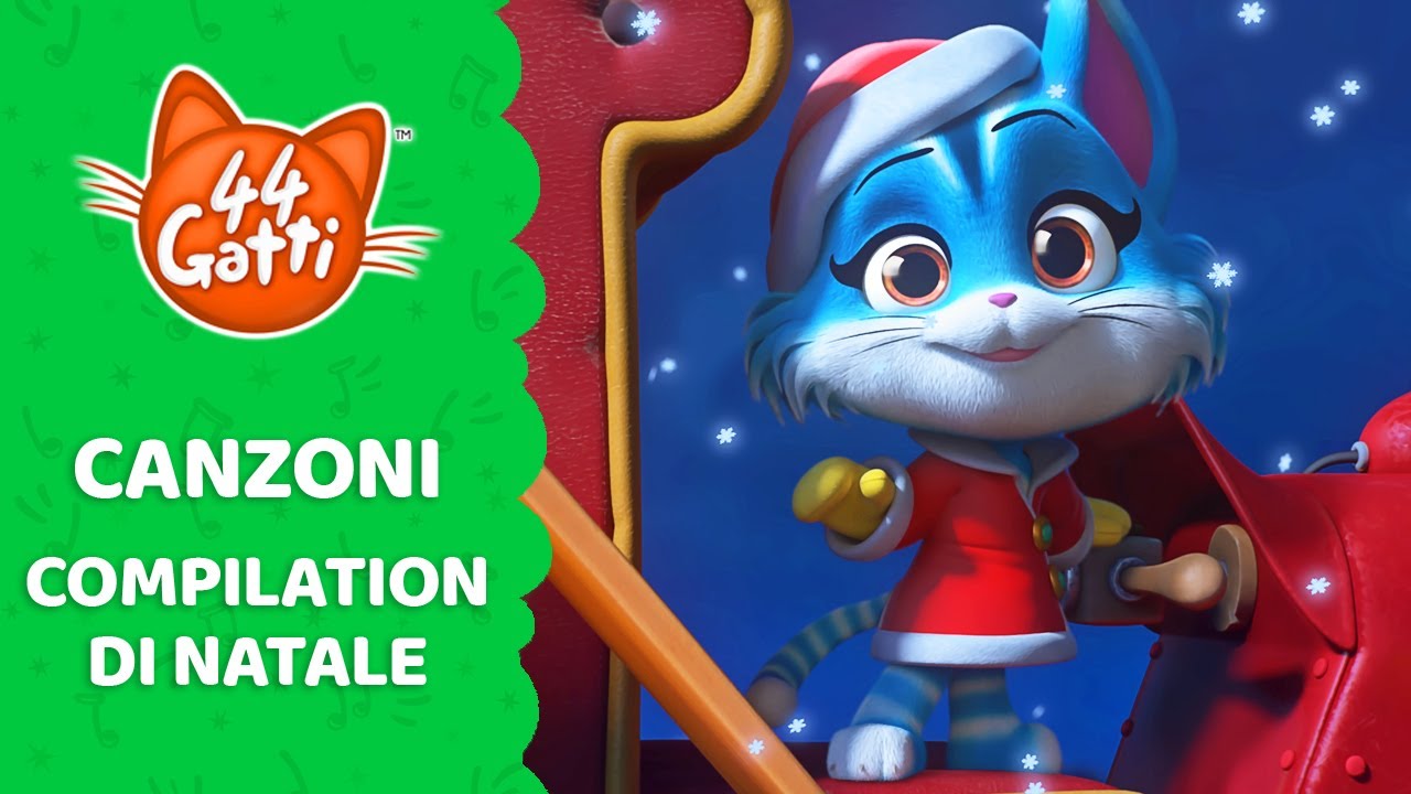 Festeggiamo il Natale con i 44 Gatti | Canzoni per Bambini