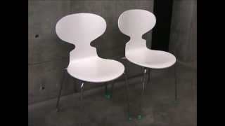 The ANT (3101) Fritz hansen のキズ修理.家具イスの塗装.横浜市のお客様｜荒川区の和光自動車