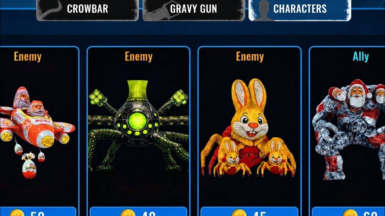 NextBots in playground! New Daily Rewards Update || Unlock 🔓 All New Character!