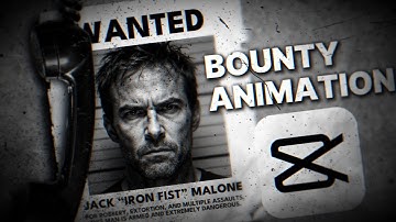 Maak EPISCHE Bounty-animaties in Capcut als een pro
