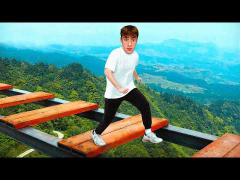 Video REAGISCO alla CORSA ad OSTACOLI più PERICOLOSA al MONDO di MRBEAST!!