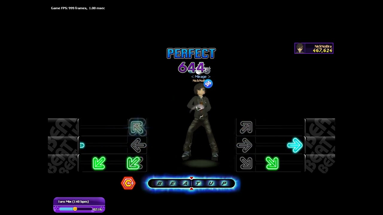 AuditionMoveOn Beat Up Audition - Dj Euro Mix (Lv.5) (140 Bpm) No Miss