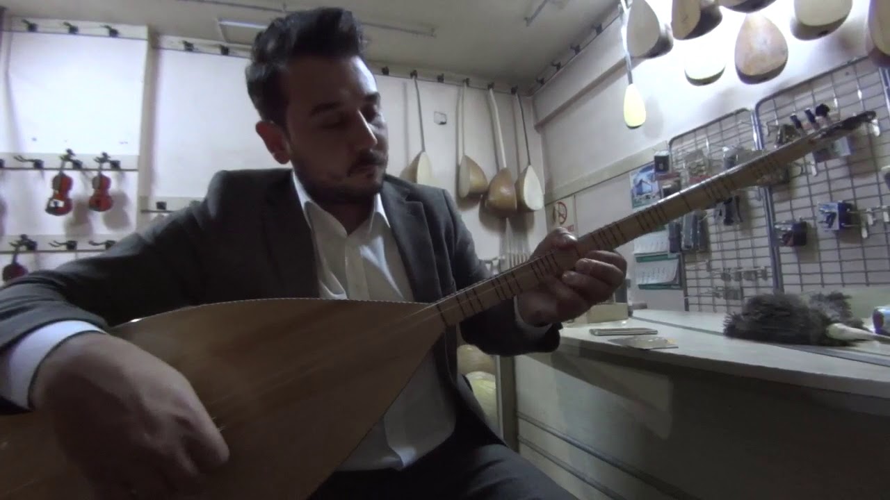 Bitirim Volkan 45 lik kelebek saz denemesi alıcı saz evi - YouTube