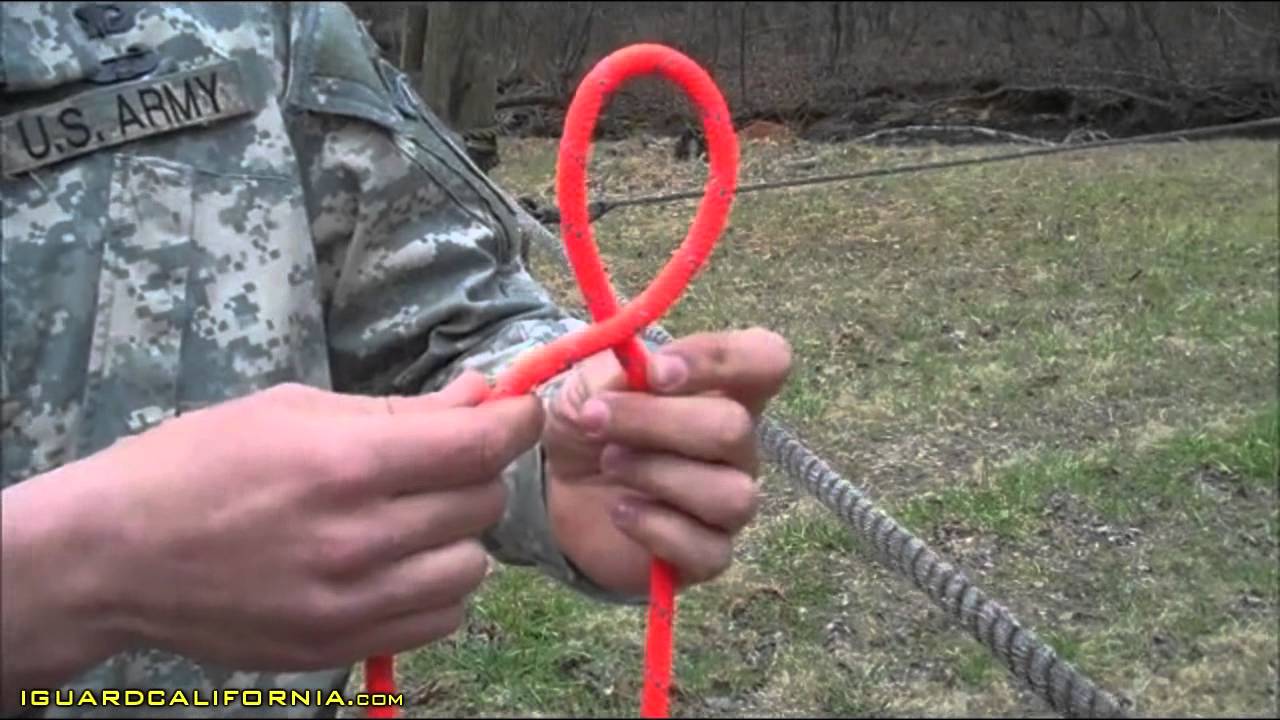 Army Ranger School Basics Knots The Loop 8 YouTube
