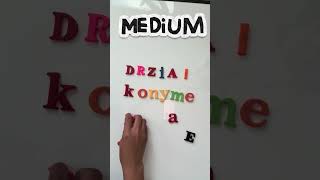Unscramble the names of the animals (medium level) #kids #word #unscramble #puzzle