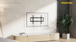 monTEK TM1016W-LT TV Wall Mount | Full Installation Guide