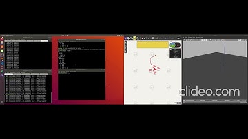 Flocking Algorithm for Drones | Simulation is Done in ROS