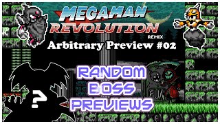 Mega Man Revolution Remix Preview - Random Boss Previews (1?)