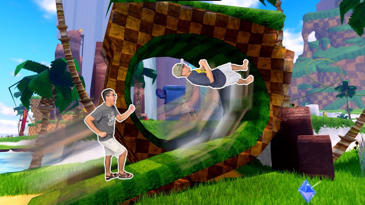 NOS MUDAMOS PARA O MUNDO DO SONIC E FICAMOS MEGA RÁPIDOS!! - Roblox Sonic Speed Simulator
