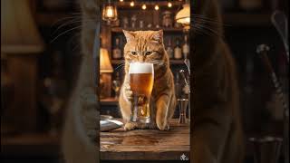 “Cold beer? Nah… I made it EXTRA cold 😹”