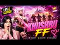 FREE FIRE LIVE GIVEAWAY CUSTOM ROOM 😍| FF LIVE GIVEAWAY WITH KHUSHBU FF #GIVEAWAY #FF#shortsfeed