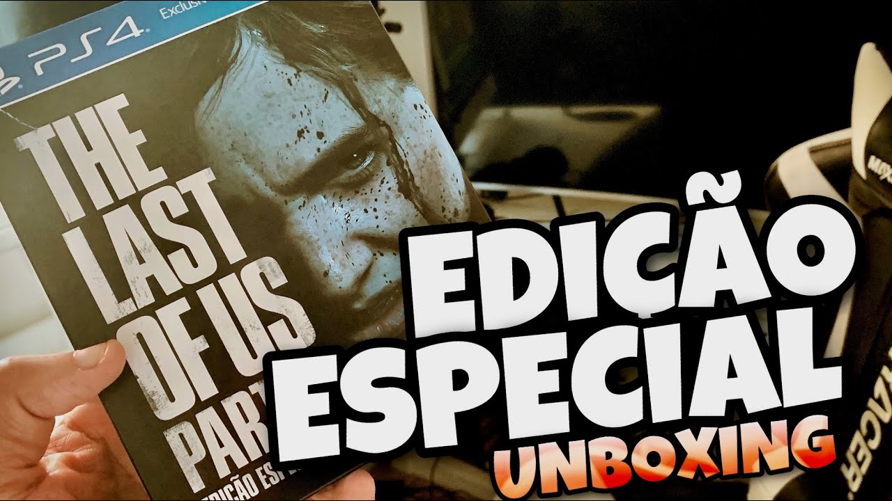 THE LAST OF US PART 2 - UNBOXING MÍDIA FÍSICA 