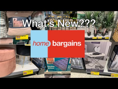 HOME BARGAINS COME SHOP WITH ME | WHAT’s NEW IN HOME BARGAINS