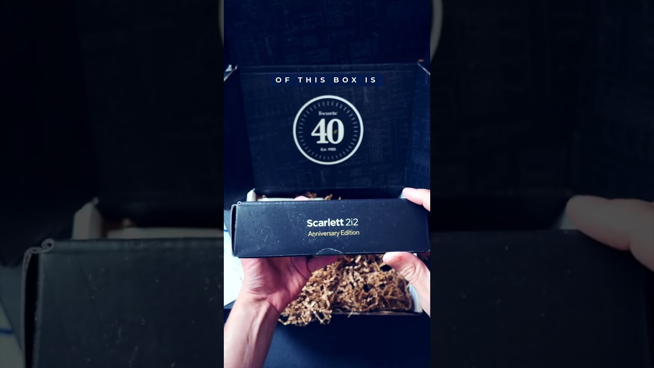 Scarlett 2i2 Anniversary Edition