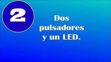 Apagar y encender led con 2 pulsadores y arduino.wmv