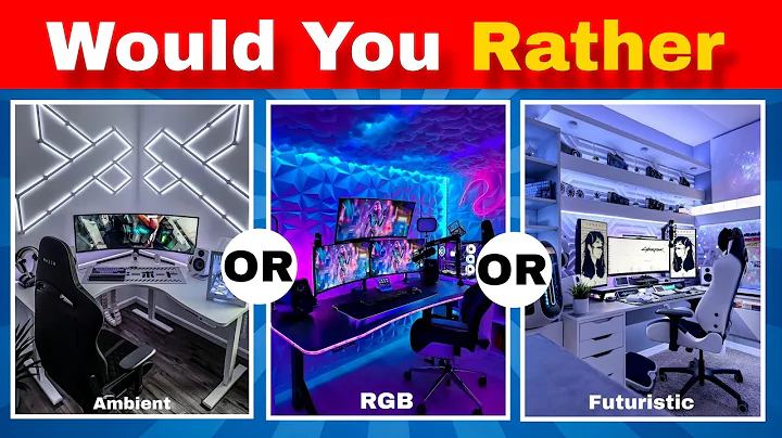 Would you rather. Build your dream gaming room..🖥🎮
