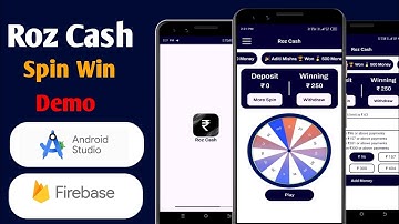 Spin Win Demo 🔥🎮 | Spin Wheel Game Android Studio  | Spin Wheel game Source Code android studio