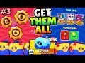 CRAZY BOXES & CRAZY POWERS! GEMMING & UNLOCKING NEW STAR POWERS FRANK, TARA & BARLEY IN BRAWL STARS!