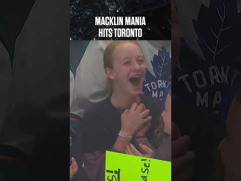 No Shortage of Macklin Fans in Toronto