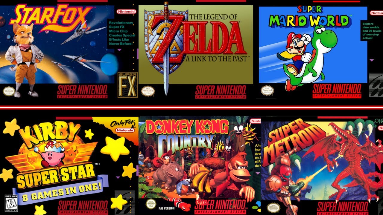 100 Most Popular SNES Games of All-Time