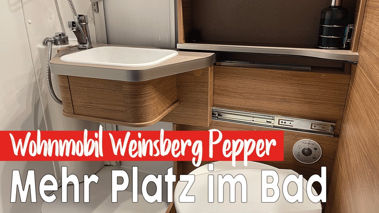 Weinsberg Pepper: Endlich mehr Platz im Bad 🚽
