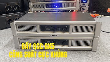 Main (Đẩy) QSC Model GX5 Công Suất Cực Khủng - Sang Audio Sài Gòn - 0972901976