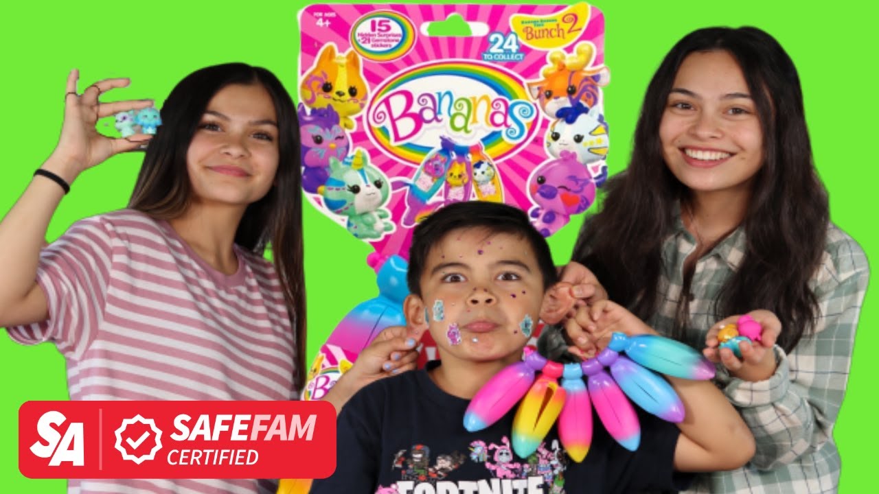 Keelan Toys Review  - Bananas Bunch 2 Toy Review  