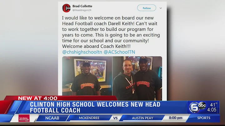 Clinton High School welcomes new head football coach