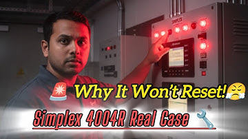 Fire Alarm Troubleshooting Episode 1 | Simplex 4004R Alarm Not Resetting | The Panel Room Usamah