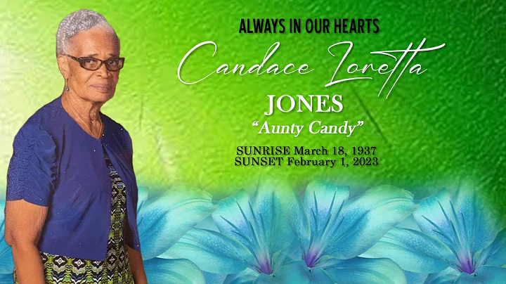 Always In Our Hearts - Candace Jones - Aunty Candy