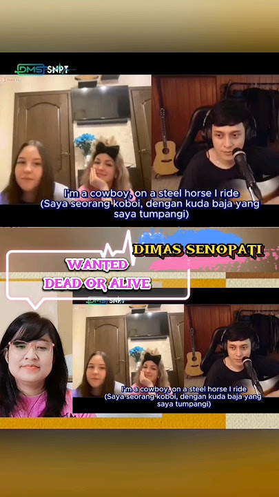 Download lagu Wanted Dead or Alive - Dimas Senopati #shorts #reaction #coversong #ometv