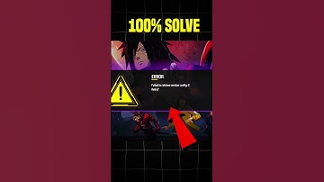 Failed to retrieve version config2 Error Fixed #shorts #ytshorts