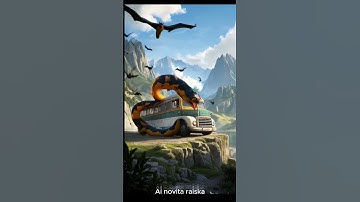 GIANT PYTHON|ABANDONED BUS |TRAVEL DISCOVERED #snake #train #subscribe #ai #trending #pythonsnake