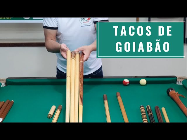 Taco Noel Snooker madeira Goiabão