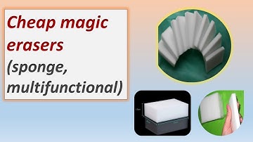 cheap magic erasers (sponge, multi functional)