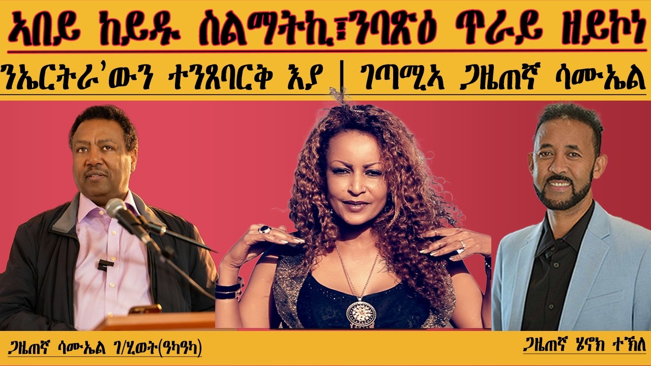 ERIPM |ኣበይ ከይዱ ስልማትኪ፣ ንባጽዕ ጥራይ ዘይኮነ፣ ንኤርትራ'ውን ተንጸባርቅ እያ| ገጣሚኣ ጋዜጠኛ ሳሙኤል ገ/ሂወት (ዓካዓካ)