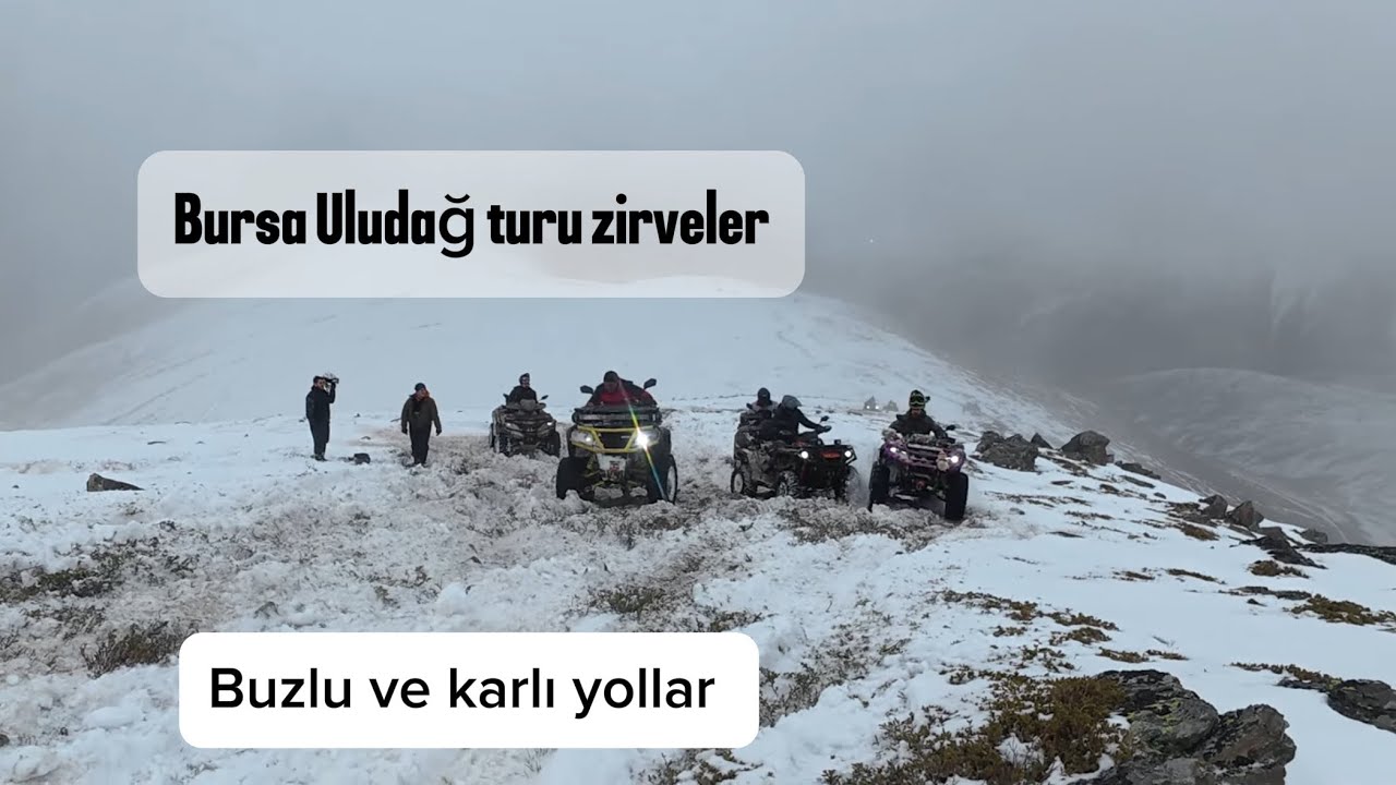 BURSA YEDİ GÖLLERE GİTTİK #atv #uludag #offroad #polaris 
