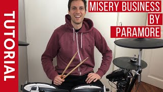 Misery Business | Drum Tutorial | Paramore