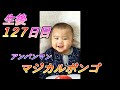 【生後127日目 ②】アンパンマンのマジカルボンゴ【0歳4ヶ月】